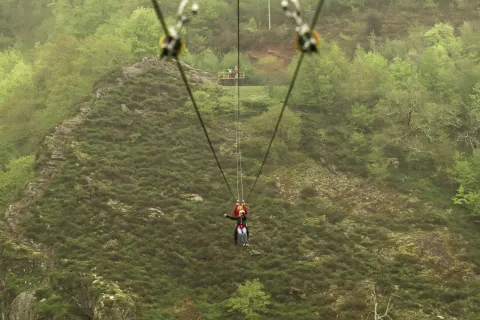 Bertiz Abentura Park | Tirolina