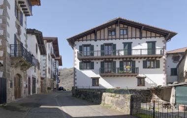 Conjunto de casas tradicionales de Berroeta.