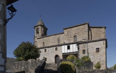 Plano general de la iglesia de Berroeta.