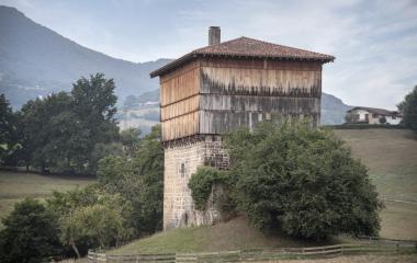 Plano general de la torre Jauregia de Donamaria.