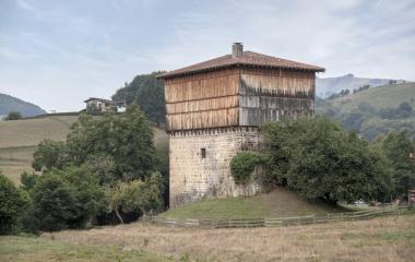 Plano general de la torre Jauregia de Donamaria.